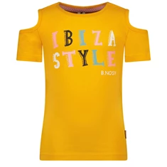 B.NOSY meisjes shirt Y202-5444/516 oranje