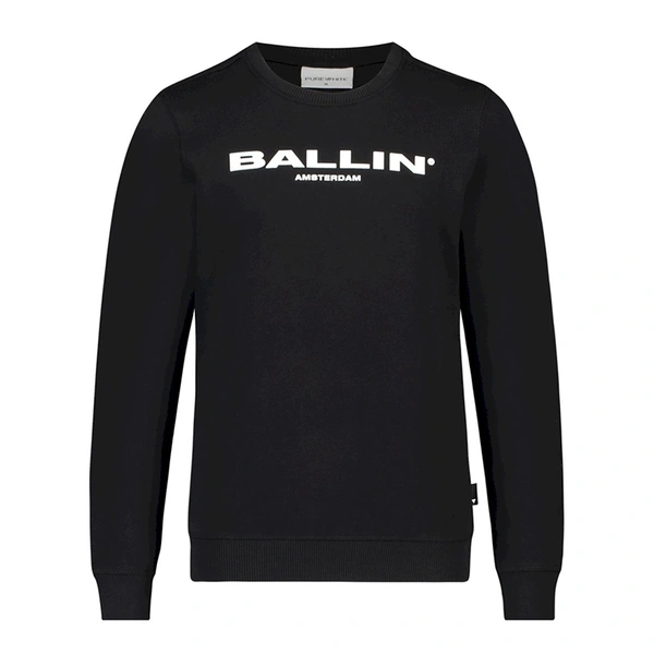 Ballin Amsterdam jongens sweater 20017303 zwart