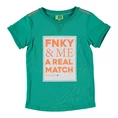 Funky XS jongens shirt 1763/OSTEXTTEE groen