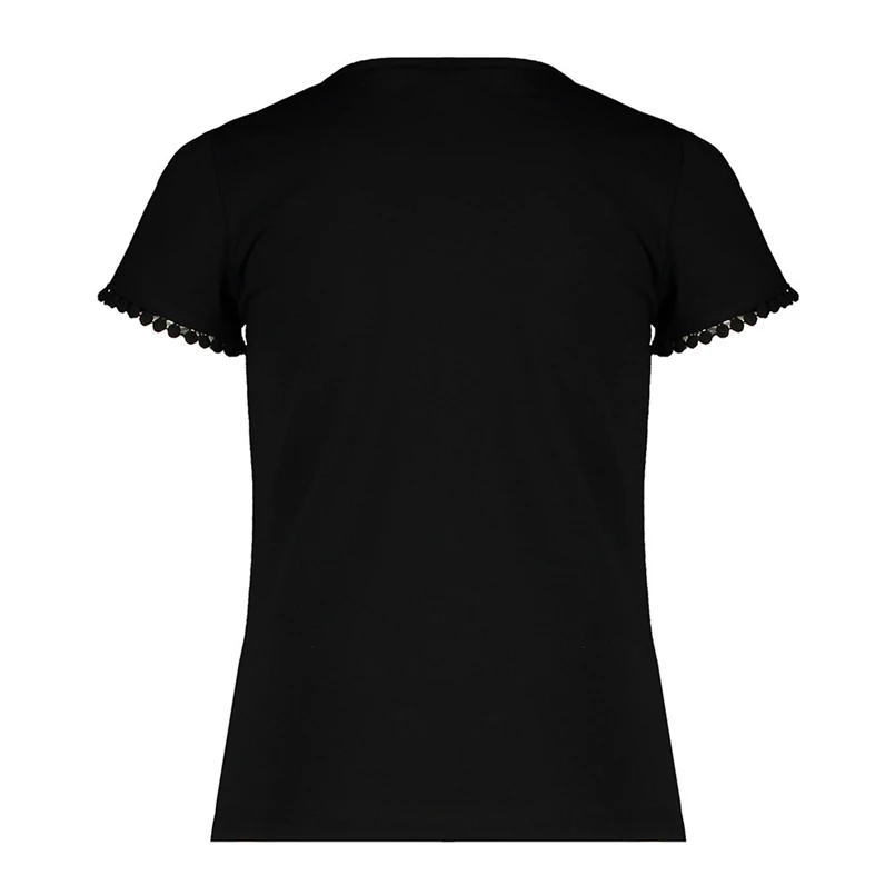NoNo meisjes shirt N202-5401/014 zwart